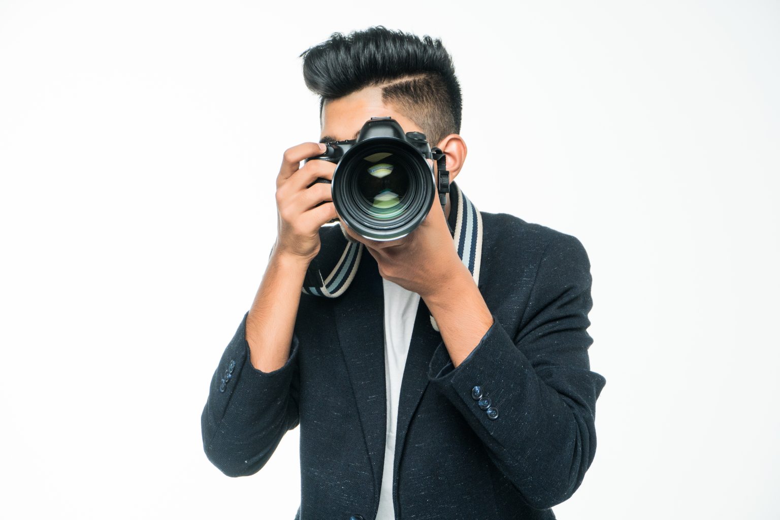 how to take professional headshots at homoe