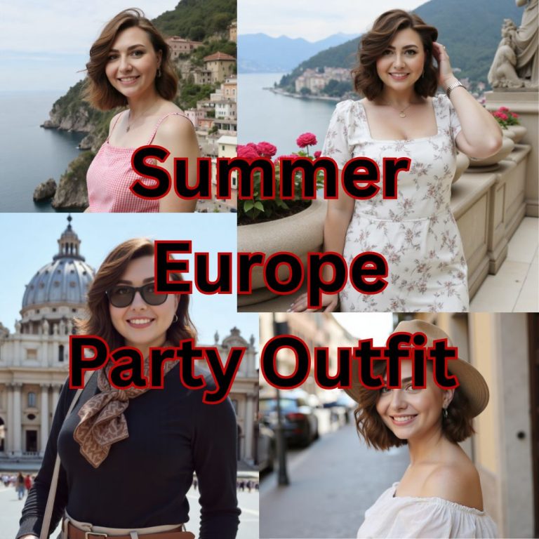 10 Summer Europe Party Outfit Ideas WOMEN